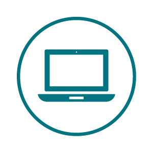 Icon of a computer.