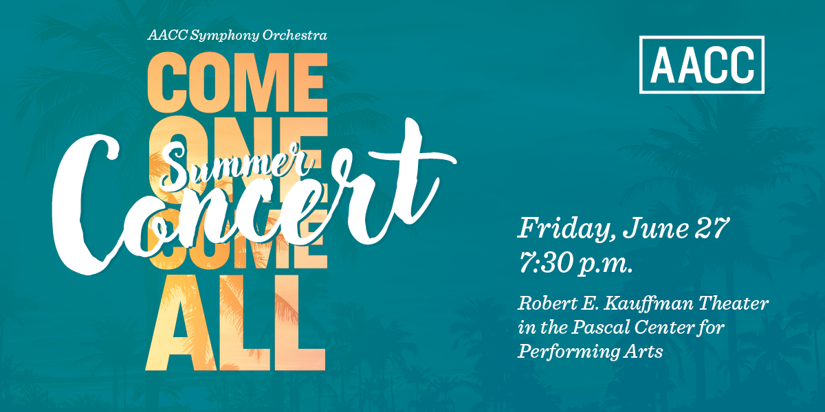 AACC Symphony Orchestra's Summer Concert - image