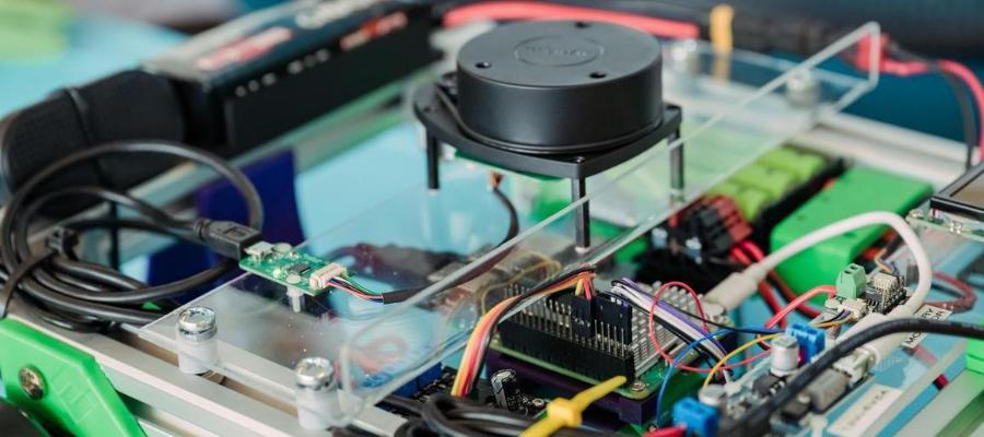 Electronic board at AACC Research Day