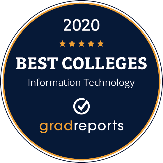 Award from Best Colleges for IT program.